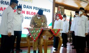 Pengurus PMI Blora Periode 2022-2027 Resmi Dilantik
