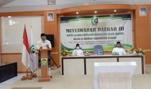 H Mashuri Buka Musda III MD KAHMI Kabupaten Bungo