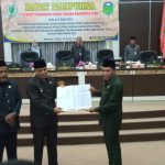 Rapat Paripurna LKPj APBD Tebo TA 2021 Diterima dengan Catatan