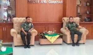 Tim Wasev Sterad Kunjungi Kodim 1616/Gianyar