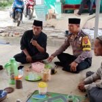 Bhabinkamtibmas Polsek Cikande Belasungkawa dan Takziah  ke Warga di Desa Binaannya