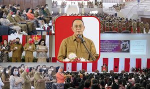 Bupati Minahasa di Dampingi Wabub Dondokambey Hadiri Ibadah KPI Hut Ke 91 Pekabaran Injil GMIM