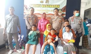 Peringati Hari Bhayangkara Ke 76, Polsek Pebayuran Gelar Sunatan Massal