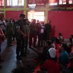 Pangdam XIII/Merdeka Kunjungi Korban Bencana Longsor Abrasi Laut