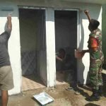 Kopda Herlambang Giat Bantu Warga pada Pengerjaan Pembangunan WC