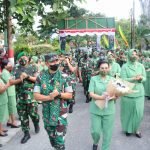 Pangdam XIII/Mdk Beri Motivasi ke Prajurit dan Ibu Persit