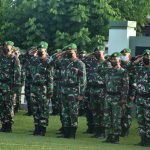 Kodam XIII/Mdk Gelar Upacara Bendera Senin