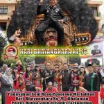 Syukuran HUT Bhayangkara ke-76, 14 Paguyuban Reog Tampil di Mapolres Bungo