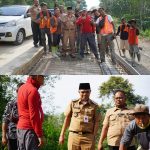 Didampingi Kabid Binamarga Irvin Pane, Pj. Bupati Tebo Tinjau Proyek Jalan dari Dana PEN