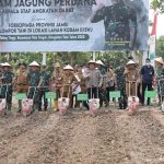 KASAD Dudung Abdurrahman Launching Pemanfaatan Lahan di Kabupaten Tebo