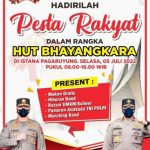 Puncak HUT Bhayangkara ke-76, Polda Sumbar Gelar Pesta Rakyat di Istano Basa Pagaruyung