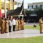 Gubernur Sumbar Pimpin Upacara Peringatan Hari Anti Narkoba Internasional Tahun 2022