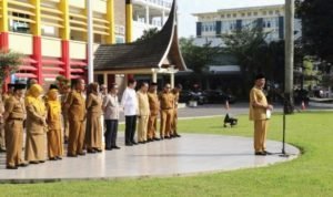 Gubernur Sumbar Pimpin Upacara Peringatan Hari Anti Narkoba Internasional Tahun 2022