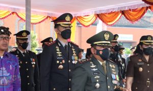 Polres Klungkung Syukuran di Lapangan Puputan Klungkung