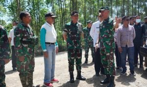 Pangdam II/Sriwijaya Tinjau Lahan Ketahanan Pangan di PALI