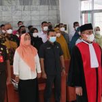 Wakil Ketua l DPRD Lampung Selatan Menghadiri Pelantikan Wakil Ketua Pengadilan Negeri Kalianda