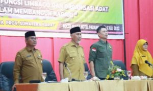 Kuatkan Fungsi Adat, Gubernur Sumbar Buka Peningkatan Kapasitas Lembaga Adat Angkatan ke-VII Tahun 2022