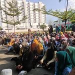 Audensi Buntu, Perusahaan Outsourcing PT Buditexindo Tidak Datang Temui Buruh di Swiss-Belhotel Moderen