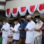 Pelaksanaan Sholat Idul Adha 1443 H Di Polres Tabanan Tetap Terapkan Prokes