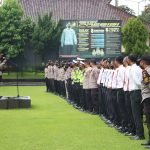 Polres Klungkung Bekerja Dengan Gembira ! Motto Polres Klungkung