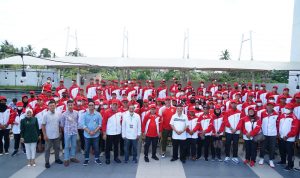 Optimis Kembali Raih Juara Umum POPDA Babel 2022, Bang Molen Lepas Kontingen Pangkalpinang 135 Orang