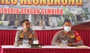 Kapolres Klungkung Pimpin Anev Mingguan ke 3