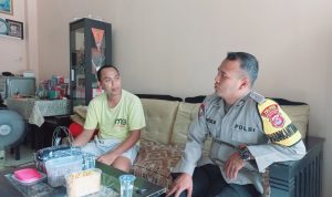 Dekatkan Diri Dengan Warga, “Yuk Ngopi Wae” Personil Polsek Kragilan Giat Sambang