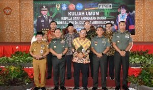 Pangdam II/Swj Dampingi Kasad Beri Kuliah Umum ke Mahasiswa Unja