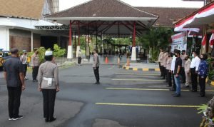 Apel Pagi, Waka Polres Bandara Ingatkan Personilnya Beberapa Hal