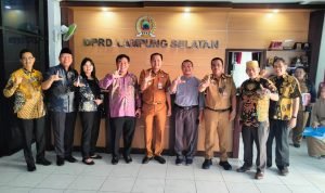 Anggota Banggar DPRD Kota Tanggerang Kunker ke Sekretariat DPRD Kabupaten Lampung Selatan