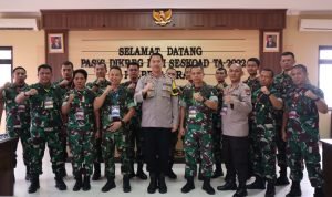Polres Serang Menerima Kunjungan Pasis Dikreg IXII Seskoad TA.2022