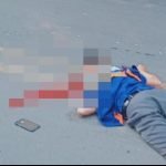 Di Kragilan Truk Boks Tabrak Karyawan Swalayan Satu Tewas