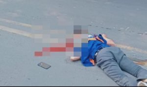 Di Kragilan Truk Boks Tabrak Karyawan Swalayan Satu Tewas