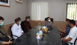 Kapolres Tabanan Terima Audensi Bawaslu Kabupaten Tabanan