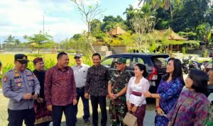 Dandim 1616/Gianyar Hadiri Peresmian Poliklinik Kestrad Integrasi Di Payangan