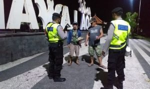 Team Pakemitmas Polres Klungkung Gelar Patroli Malam Hari