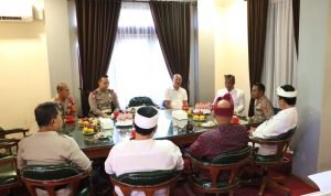 Kapolres Klungkung Gelar Silaturahmi dengan Ketua DPRD Klungkung