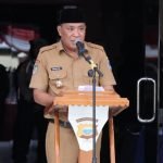 Bupati Halsel, Membuka Acara Syukuran Penutupan Kegiatan Bhayangkara Ke 76
