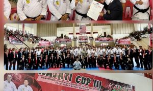 Kajati Sulut Buka Kejuaraan Karate Kajati Cup III 2022, Bupati ROR Terima Sabuk DAN II di Minahasa