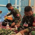 Beri Pelayanan Kesehatan, Satgas Pamtas Yonarmed 19/105 Bogani Gelar Khitanan Gratis