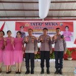 Di Polsek Tondano, Kapolres Minahasa  Ingatkan Pelayanan Terbaik ke Masyarakat