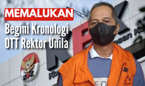 Begini Kronologi OTT Rektor Unila Atas Dugaan Suap Penerimaan Mahasiswa Baru