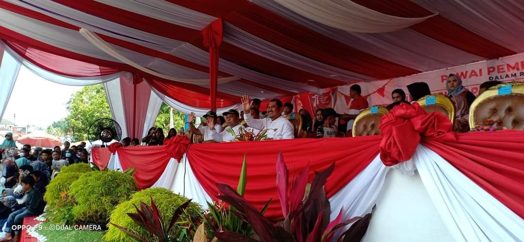 Pemkab Bungo Gelar Pawai Pembangunan yang Diikuti Ribuan Warga Meriahkan HUT RI ke 77 1 FB IMG 1660950993724