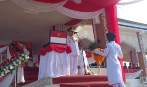 Bupati Bungo H Mashuri Jadi Inspektur Upacara HUT RI ke-77