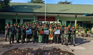 Dandim Tabanan Pimpin Upacara Bendera