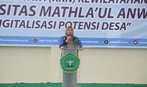 Bupati Irna Lepas 558 Peserta KKN Kewilayahan Universitas Mathla’ul Anwar