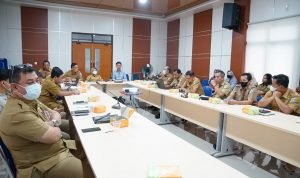 Gelar Rakor, Sekda Kota Pangkalpinang Bersama Dinas PU Bahas RT/RW Soal TPU Percontohan dan Pola Ruang Laut