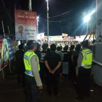 Unit Samapta Polsek Kuta Utara Perketat Pengamanan Turnamen Volly Ball