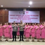 Kapolres Badung : Bangun Keluarga Kasihi Istri Sendiri