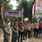 Waka Polres Tabanan Bersama Forkopimda Dampingi Tim Wasev Mabesad Tinjau TMMD 